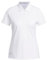 adidas Damen Women's Solid Performance Short Sleeve Polo Shirt, White, S