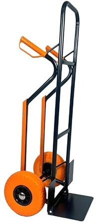 Stahlbruck Sackkarre, Transportkarre, Sackrodel SRS 200 Tragkraft 200 kg, klappbare Schaufel, Treppenkufen