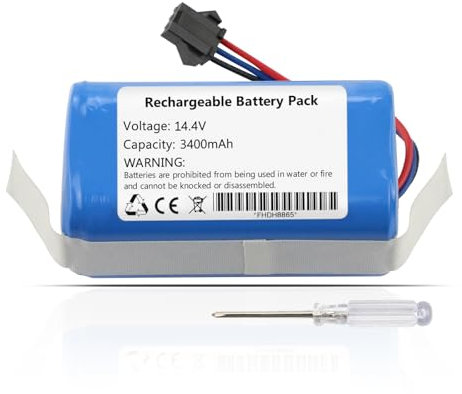 ANTIEE 3400mAh Robots Batería para AIRROBO P20 para Aspiradora 14.4V Robot Vacuum Cleaner RoboVac