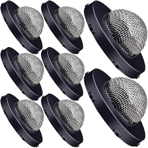 ANCIRS 8pcs Hose Screen Filter Washers, Stainless Steel Filter Hose Washers, Inlet Hose Screen Washer, Fittings Fit for 3/4 Garden Hose Connector and 5/8 Washing Machine