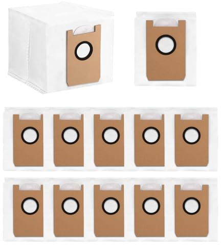 SOBEAU 12 Sacs d'aspirateur pour Airrobo T20/T20+, Sacs à Poussière，Accessoires Rechange pour Airrobo T20 Aspirateur