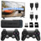 Retro Konsole mit Dual 2.4G Wireless-Controller, Eingebaute Karte 37000+ Spiele Retro Spielekonsole, Retro Console Unterstützt 40+ Simulatoren, 4K Retro Game Console Ausgang für TV-256G