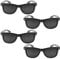 Parastar 4 Stück Rasterbrille Augentraining, Schwarz Lochbrille Für Augentraining Original Anti-Ermüdung Pinhole Glasses, Rasterbrille Lochbrille Für Augentraining für die Entspannung der Augen