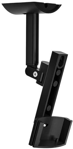 SZZCNOX Audio Wall Mount & Ceiling Mount for Harman Kardon HKTS 20/BQ 30/BQ 60/BQ 65, Adjustable Soundbar Mount Mounting Bracket for Harman Kardon SATS TS30 TS20 TS60 Satellite Speakers