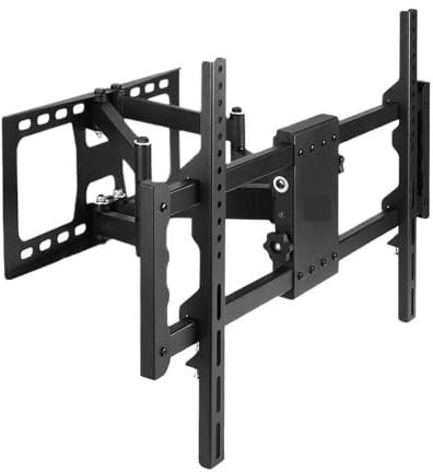 UMCNVV Vollbewegliche TV-Wandhalterung, neigbar, schwenkbar, TV-Halterung für 30-85 Zoll LED LCD HD 4K Plasma Fernseher mit ausziehbarem Gelenkarm