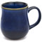 RELEDESA 18Oz Large Ceramic Coffee Mug with Big Handle, 500ml Handmade Glazed Big Tea Cup for Office and Home, Microwave and Dishwasher Safe, Large Coffee Cups for Hot Cold Drinking (Starry Blue)