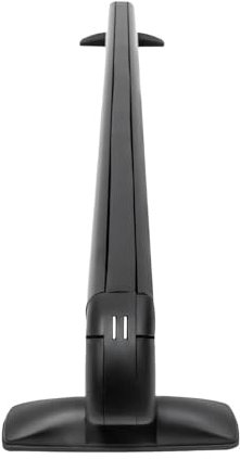 Barras Techo Portaequipajes Universal Aluminio Para Techo Coche Barra Transversal 100 Cm Capacidad Carga 75 Kg Con Cerradura Para Vehículos De 4 O 5 Puertas Portaequipajes Barras Transversales