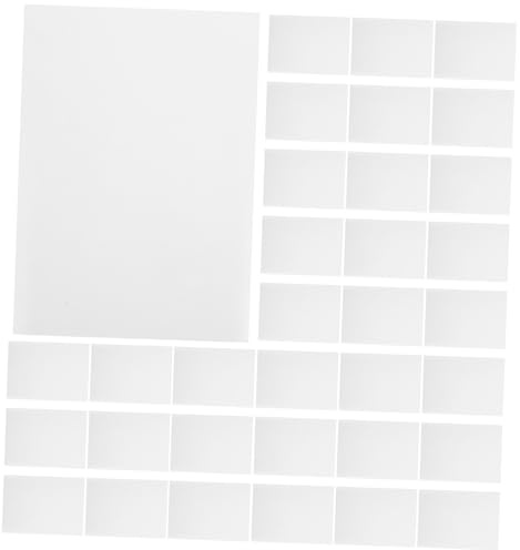 FUNOMOCYA 100 Blatt Selbstklebendes Fotopapier Glänzend Hochwertige Sticker Papier Bedrucken Schnelltrocknend Für Tintenstrahldrucker Hobby Basteln Fotos Drucken