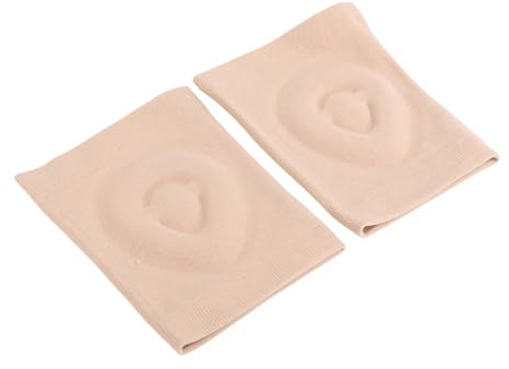 LIUZIKUN Genouillère en Silicone, genouillère Respirante pour Femme et Homme, Facile à Utiliser pour la Danse, Le Patinage, Le Cyclisme
