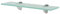 vidaXL Estante Flotante de Cristal Medidas 40x10 cm Grosor del Vidrio 8 mm Claro