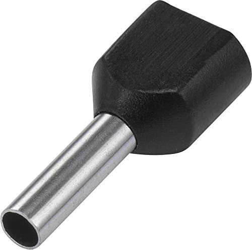 TRU Components Duo-ADERENDH LSEN Schwarz 2X1,5X8 100 St