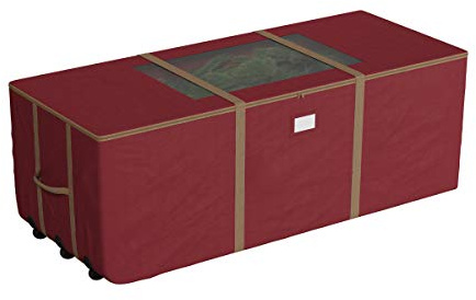 Elf Stor 83-DT5171 Aufbewahrungstasche mit Sichtfenster für 3,6 m Baum, Grün 1563 Ultimate Bag 67 rot 12 Foot Tree Bag rot