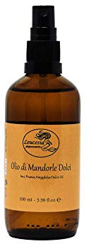 Leucosia Olio di Mandorle Dolci - Puro 100% per Corpo, Viso e Capelli - 100ml