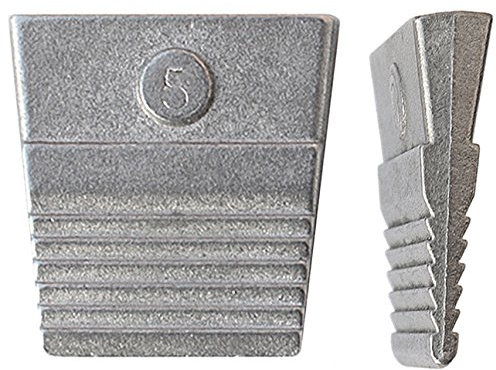2 Hammerkeile Hammerkeil Ersatzkeile für Hämmer Keile Eisenaxtkeile Griffspaltkeil Hammer Größe 5 (2 Stück Größe 5)