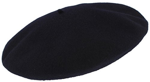 Balke Herren Baskenmütze Barett, Farbe:dunkelblau, Größe:58
