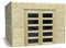 Solid Abri de Jardin en Bois traité Autoclave Bari 8 m²