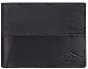 Quiksilver Desertruker - Portefeuille & porte-cartes en cuir - Homme - S - Noir