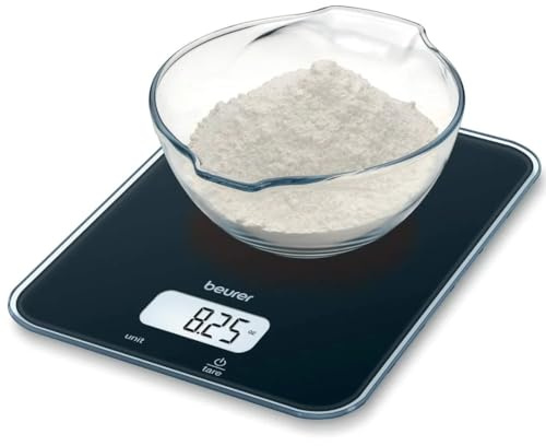 Beurer KS19 Multi-Function Digital Kitchen Scale, Garden Scale, Nutrition Scale, for Cooking and Baking, Keto Diet and Weight Loss, Digital Display with Tare Function, Precise Measurement max 11lbs