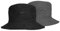 Had Erwachsene Bucket Hat/one Size Black/Peak Grey Hut