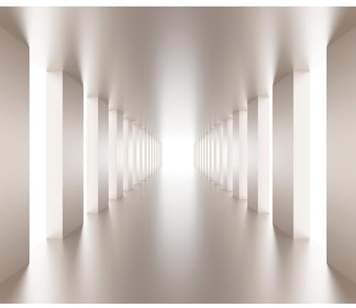 decomonkey Fototapete 3d Effekt 350x256 cm XL Design Tapete Fototapeten Vlies Tapeten Vliestapete Wandtapete moderne Wandbild Wand Schlafzimmer Wohnzimmer Abstrakt