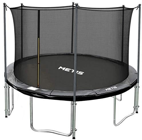 METIS Garden Trampolines – 2,4m, 3m, 3,7m, 4,3m, 4,6m - perfekt für Familienspaß (Voyager, 3m)