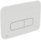 Ideal Standard Oleas P3 Pneumatic Toilet Flush Plate, R0124AC, White