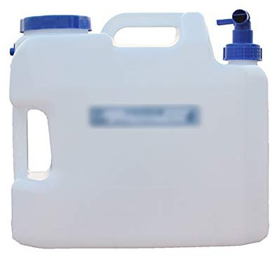 MNSSRN 18L Outdoor-Wasser-Eimer-Fahrzeug-montierter Reiner Trinkwasser-Eimer, PE-Nahrungsmittel-Wasser-Aufbewahrungs-Eimer, geeignet für Familien, Camping, Wandern