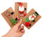 FENGHUNAYUE Schöne Weihnachts-Haarspangen Mädchen Haarnadel 3 Stück Haarschmuck für Babys Kinder als Geburtstags- und Kindertagsgeschenk