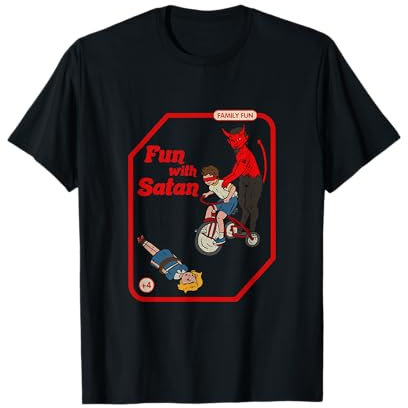 Fun With Satan Vintage Childgame Horror Goth Punk T-Shirt
