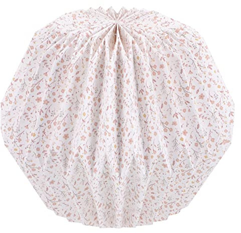 Minkissy Papier Klapp Lampen Schirm Kleiner Lampenschirm Aus Papier Origami-lampenschirm Papier Lampenschirme Puzzle Ersatzlampenschirm Lampenabdeckung Papier Handdekor Falten E27 Stehlampe