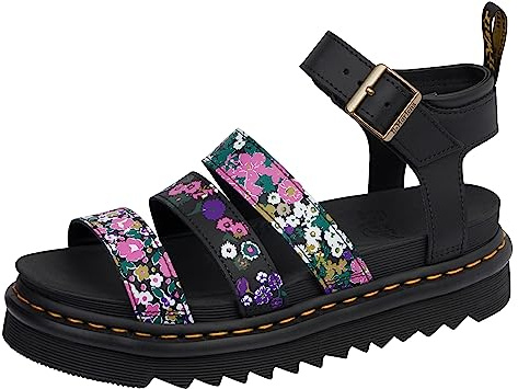 Dr. Martens Women's Blaire Nubuck Sandals, 6 UK