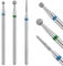 Difenni Cuticle Drill Bit,Cuticle Drill Bits for nails 3pcs Diamond Nail Drill Bits for 3/32''Electric Nail File Machine Pedicure Tool