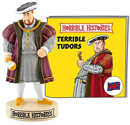 tonies Horrible Histories Terrible Tudors Audio Character - Horrible Histories Audiobooks for Children, 6 years