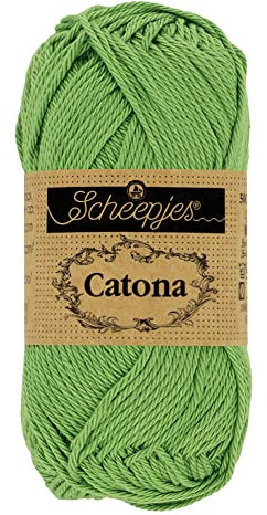 Scheepjes - Scheepjes Catona 412 Forest Green Yarn - 10x50g