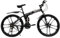 Fetcoi 21 Geschwindigkeit 26 Mountainbike Erwachsene Klapprad Mountainbike Fahrrad höhenverstellbar Mountainbike für Outdoor-Touren Ausflüge, große Hilfe für Radsport-Enthusiasten