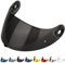 Everalo Kompatibel mit Xlite 802rr Visier - x803 - x802 - x802r - x702 - x661 - x603 - xsf 02 - Helmvisier Nolan Kompatibel Pinlock Ready (Schwarz 80%)