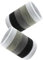 Schweißbänder 2 Stück Sport Wristbands Schweißband Handgelenk Fitness Schweißband Arm Absorbierende Schweißbänder Handgelenk für Herren Damen Fußball Basketball Fitnessstudio (Farbverlauf Schwarz)