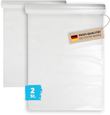 2x Alfa Verlegegitter 25 m² – entfernbare Belagsfixierung (50 m²) | Profi-Qualität - Beidseitig haftende Fixierung - Verarbeitung ohne Ablüftzeit - Hohe Weichmacherbeständigkeit