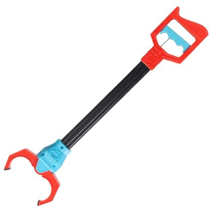 Jouets de Ramassage pour Enfants, Pince à Griffes de Robot, Collecteur de Déchets, Coordination Œil-Main Amusante, Jouet Interactif et Éducatif pour Développer la Motricité Fine des Enfants, Rouge