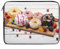 Housse de protection fine pour ordinateur portable de 15 pouces en bois à dessert - Étanche et résistante aux chocs