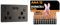 BG Electrical fbn22u3b Screwless Flat Plate Double Switched Fast Charging Power Socket & Duracell Plus AAA Batteries (12 Pack) - Alkaline 1.5V - Up To 100% Extra Life