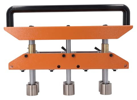 Roller Bender für Metallblech 0-90° Biegewinkel - Präzise Tiefenmessung, Drei-Stationen-Design, V-förmige Walze, Biegehöhe 13-130mm für Industrie und Haushalt