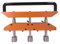 Roller Bender für Metallblech 0-90° Biegewinkel - Präzise Tiefenmessung, Drei-Stationen-Design, V-förmige Walze, Biegehöhe 13-130mm für Industrie und Haushalt