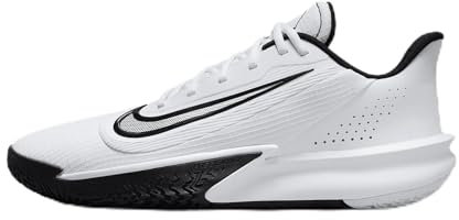 NIKE Precision 7, Sneaker Uomo, Bianco/Nero, 46 EU
