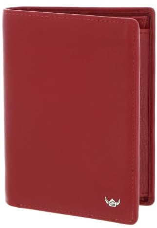 Golden Head Leder Geldbörse Dublin RFID Protect Kombischeintasche 1287 Rot