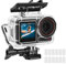 OKFUN Wasserdichtes Gehäusegehäuse kompatibel für DJI Action 5 pro/Action4/Action3 Tauchschutz Unterwasser Tauchabdeckung Schutzhülle 50M/164FT mit Halterung Zubehör
