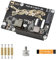 PCIe to M.2 Adapter with PoE Function (B) for Raspberry Pi 5, Supports NVMe M.2 SSD (2230/2242/2260/2280), High-Speed Reading/Writing, IEEE 802.3af/at PoE HAT with Dual LED Indicators