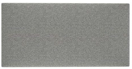 Wall Mounted Upholstered Headboard - Velvet 3D Soundproof Panels, Accent Wall Panels, Queen/King Size, Anti-Collision Padding for Kids' Rooms 600x300mm, (Pack of 1/2/4/6) (1, LIGHT GREY TEXTURED)