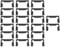SG Store 20pcs Shower Doors Hinge Rubber Seal Replacement Kit for Hinges Glass Hinge Anti-Slip Seal Gasket Replacement Kit (8.5x5cm)