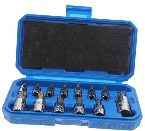 ULTECHNOVO 13pcs Impact Socket Wrench Tool Set Hex Bits for Mechanics Drive Socket Tool Kit for Car Mechanic for Wrench in Garage Workshop